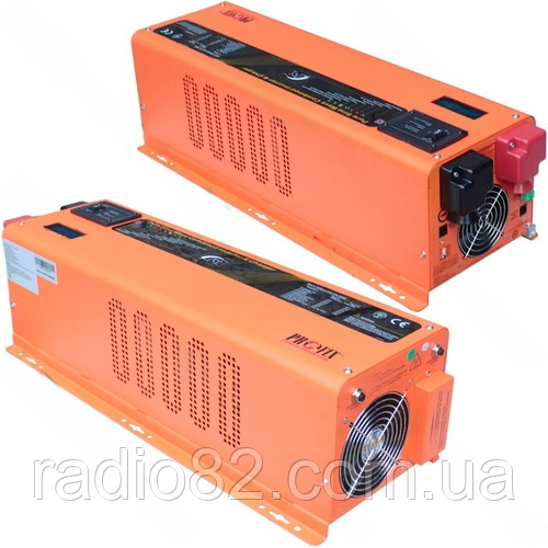 Блок аварійного живлення, інвертор із чистою синусоїдою 48 V у 220 V ProFix PSW7-6000W із зарядкою 35 А