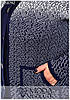 Жіночий в'язаний кардиган на гудзиках  батал 54,56-58 розмір, фото 4