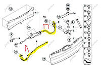 Замок крышки (двери) багажника BMW X5 E70 (2010-2013) рестайл, 51247149630