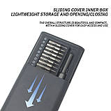 Викрутка з набором біт 24 шт., фото 3