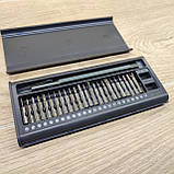 Викрутка з набором біт 24 шт., фото 7