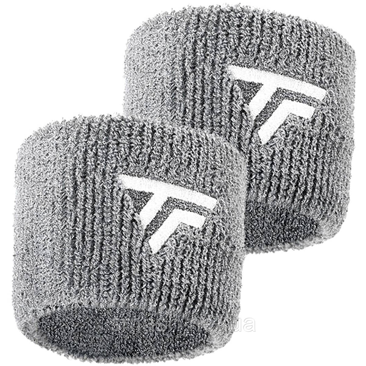 Напульсник Tecnifibre Wristband Silver X2 (В упаковці 2 шт.)