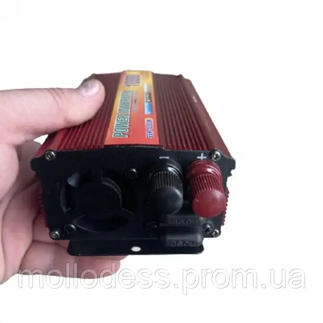 Преобразователь тока Power Inverter SSK-1000W AC/DC Автомобильный инвертор 1000W с 12 в 220 - фото 4 - id-p1815918149