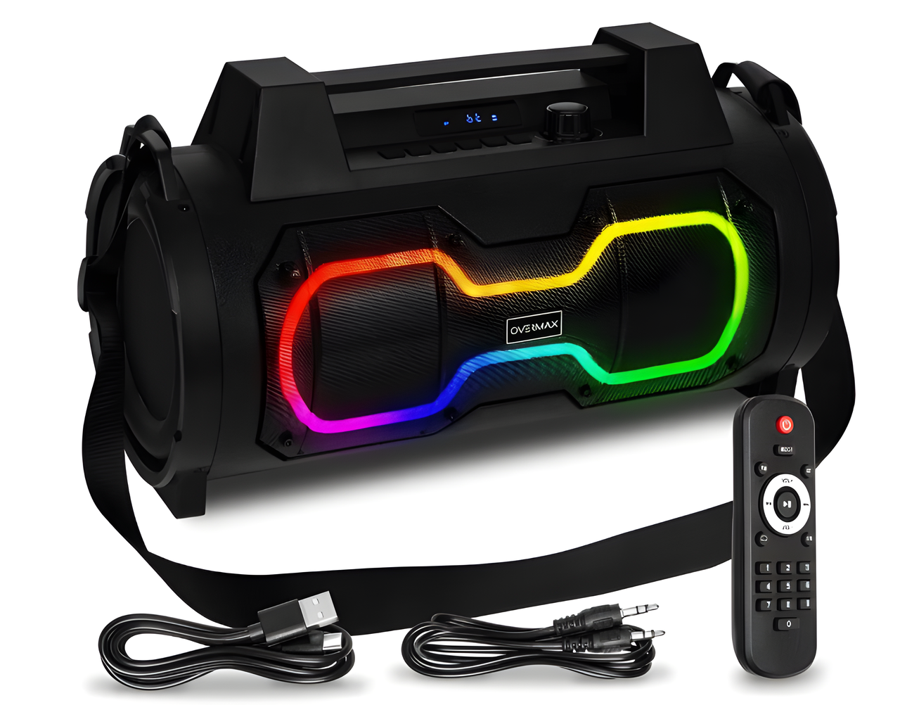 Беспроводные колонки для телефона Overmax SoundBeat Box 50W Колонка  портативная с радио (Bluetooth 5.1) Польша (ID#1962568551), цена: 5239 ?,  купить на Prom.ua