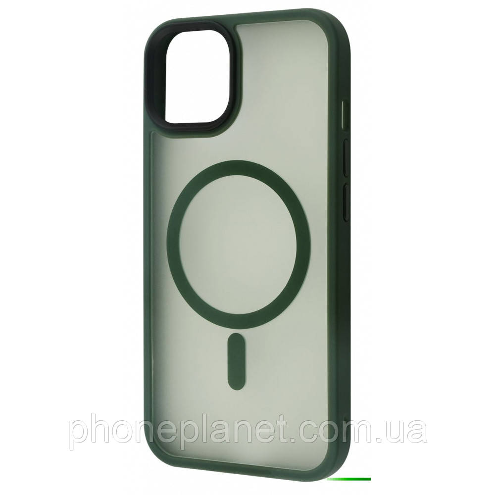 Чехол WAVE Matte Insane Case with MagSafe iPhone 13 green