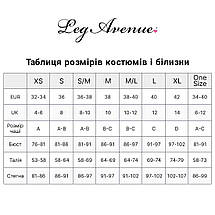 Leg Avenue Wetlook Catsuit Black XL, фото 6