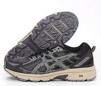 Кроссовки мужские Asics Gel Venture 6 Black/Grey, Асикс Вентура 6, Код KD-14458