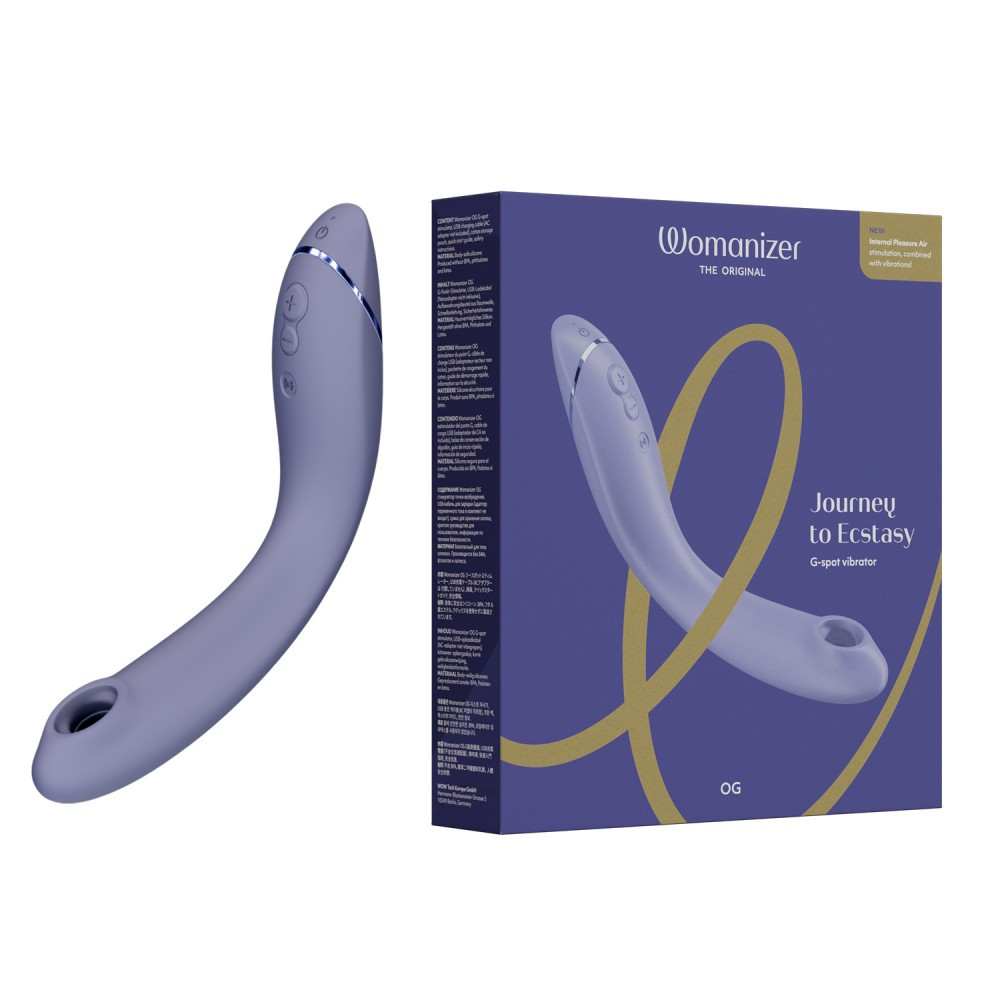 Womanizer OG Lilac Вібратор для точки G c вакуумною стимуляцією