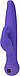 Силіконовий ротаційний кролик-вібратор із сенсорним керуванням Touch by SWAN Trio Purple, фото 5