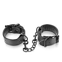 Регульовані наручники зі шкіри Fetish Tentation Adjustable Handcuffs