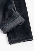 2685-134чор Підліткові лосини на хутрі велюр Тм Авекс чорні зріст 164 см, фото 4