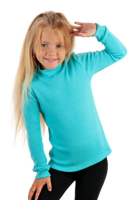 2244-67м'ять Дитячий гольф для дівчаток рубчик із начосом Тм Авекс розмір 128 см