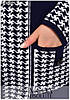 Модний жіночий кардиган у гусячу лапку великого розміру з 50 по 64, фото 3