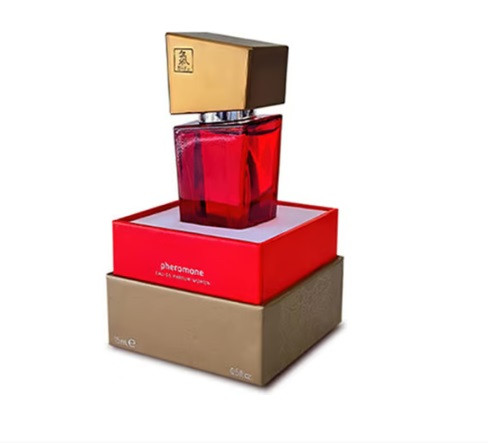 Жіночі парфуми з феромонами Shiatsu Pheromone Fragrance women red 15 мл