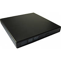 Оптичний привід Maiwo Зовнішня кишеня для DVD-привода K520B (K520B) Black, Зовнішній Slim, USB 2.0