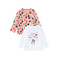 Дитячі кофти лонгсліви Lupilu на дівчинку (набір) - р.98-104