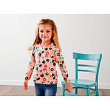 Кофти лонгсліви реглани (набір) Lupilu на дівчинку, р.98-104 - 2-4 роки, квіти, фото 3