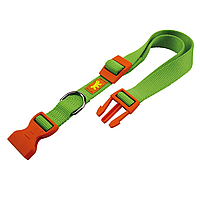 Нейлоновий ошийник для собак Ferplast Club Colours (Ферпласт Клуб C Колорс) C15/44 - A: 30-44 cm B: 15 mm, Зелений