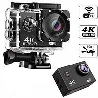 Видеокамера Экшн-камера Action Camera 4K Ultra HD, Wi-Fi (t8989)