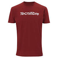 Тенниска Tecnifibre CLUB COTTON TEE CARDINAL