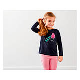 Кофти лонгсліви реглани (набір) Lupilu на дівчинку, р.86-92 - 12-24 місяців, пташка, фото 3