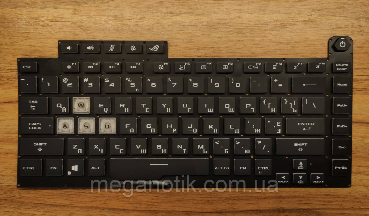 Клавіатура для ASUS ROG Strix G512L з підсвіткою, фото 1