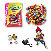 Beyblade Super Hyperion B174-01 бейблейд Волчок Горящий Гиперион с запуском B-174-01