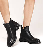 Челсі черевики Suny Liana 812702 39 чорний шкіра 36, фото 2