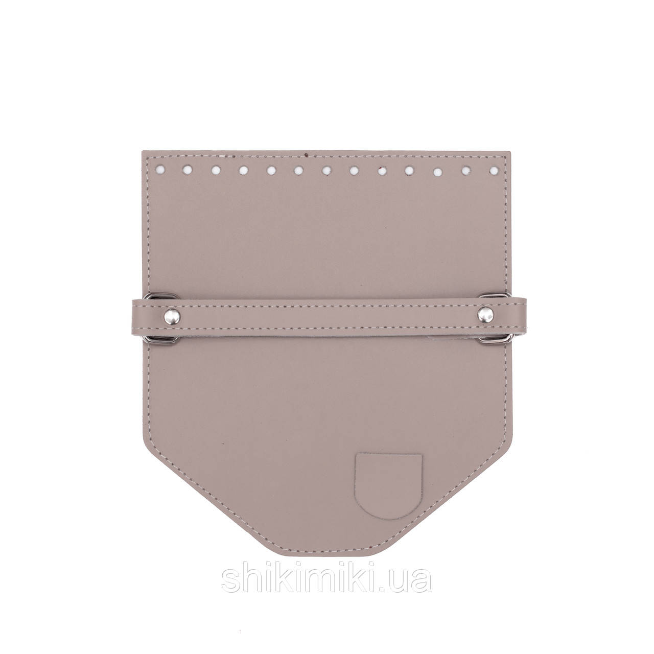 Клапан трапеція з ручкою для сумки (22х20), колір Латте, фото 1