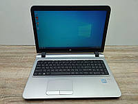 Ноутбук Б/У Б/У Hp ProBook 450 G3 15.6 HD TN/i3-6100U 2(4)x2.30 GHz/RAM 8GB/SSD 120GB/АКБ 39Wh А