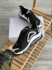 Чоловічі кросівки Nike Air Max 720 Black/White AR9293-011, фото 3