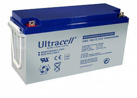 Акумуляторна батарея Ultracell UCG150-12 GEL 12 V 150 Ah (485 x 170 x 240) White Q1/34