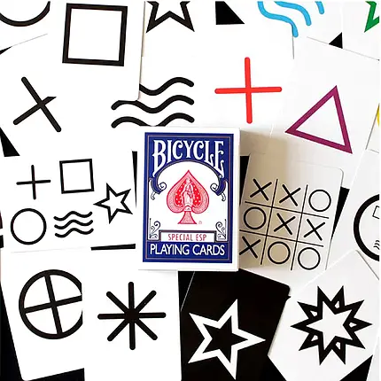 Bicycle Special ESP Blue Playing Cards (plus 15 Online Effects), фото 1