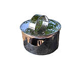 Трійник 90° та лейка для димоходу з нержавіючої сталі одностінний, фото 2