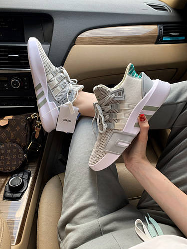 Adidas eqt basketball adv grey  green cheap