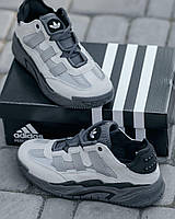Мужские стильные кроссовки "Adidas Originals" Niteball Grey