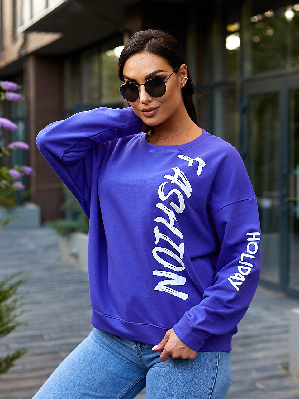 Світшот вільний FASHION, фото 1