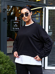 Світшот однотонний базовий