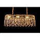 Підвісна люстра з кришталем у стилі модерн Linisoln 9708-80*30, фото 3
