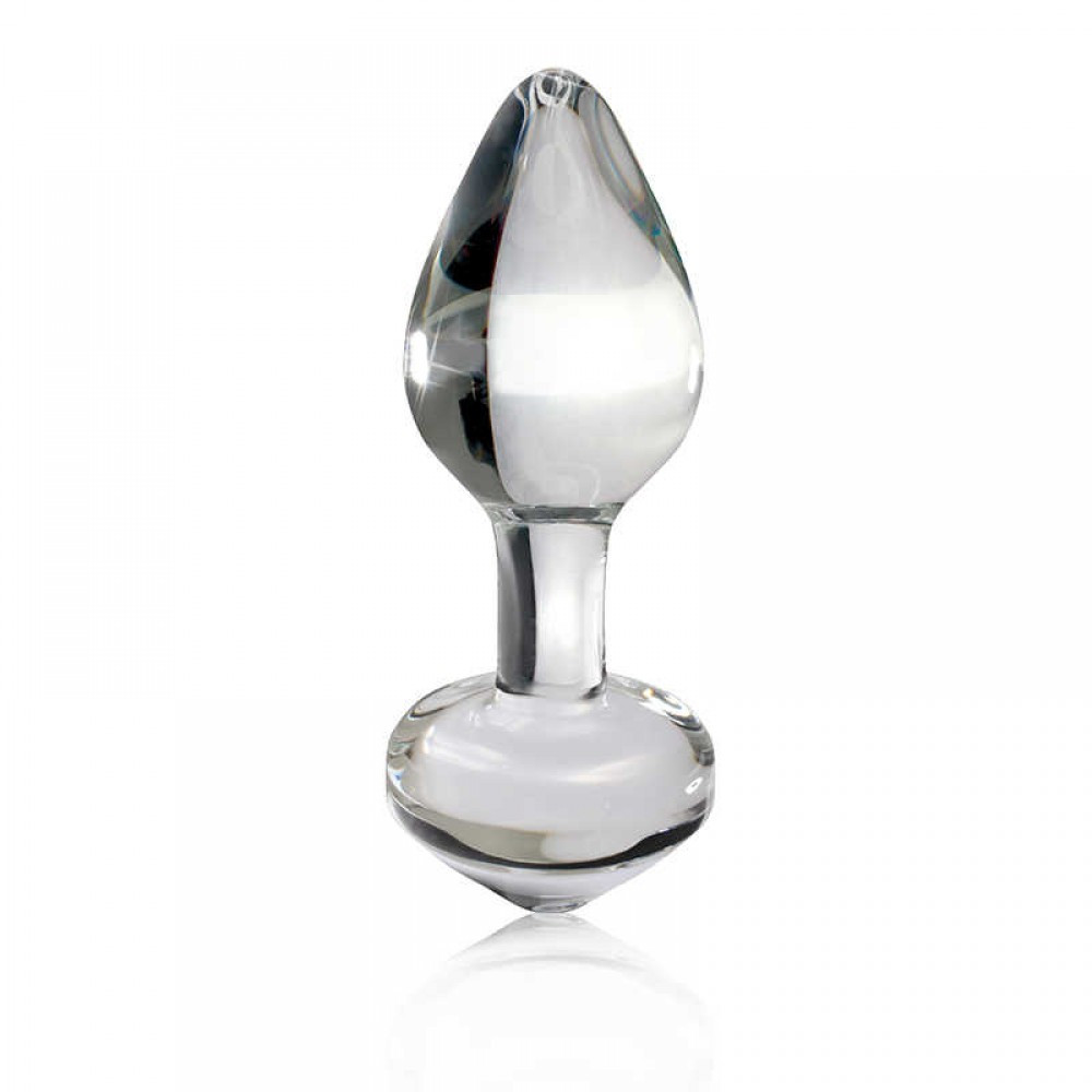 Скляна анальна пробка Pipedream Icicles No 44 Dildo Dildo Glass