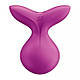 Невеликий кліторальний вібратор Satisfyer Viva la Vulva 3 Violet, фото 4