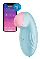 Кліторальний вібратор Satisfyer Tropical Tip Light Blue