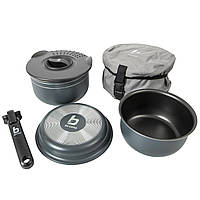 Набір посуду Bo-Camp Trekking 5 Pieces Anthracite (2300351)