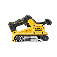Шліфмашина стрічкова акумуляторна безщіткова DeWALT DCW220NT, фото 4