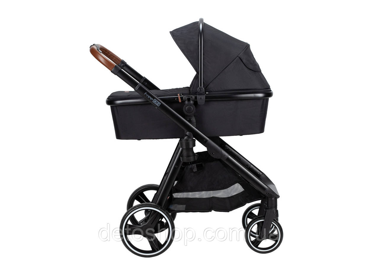 Коляска для дитини універсальна 4 в 1 FreeON BLOOM black