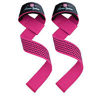 Лямки для тяги Power System PS-3420 G-Power Straps Pink