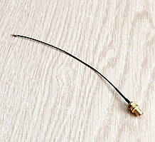 Перехідник pigtail IPX (U. FL) - RP SMA штир (реверсивний), кабель RF1.13, 140 мм