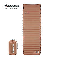 Матрац надувний Pacoone. Товщина 10см. Хакі