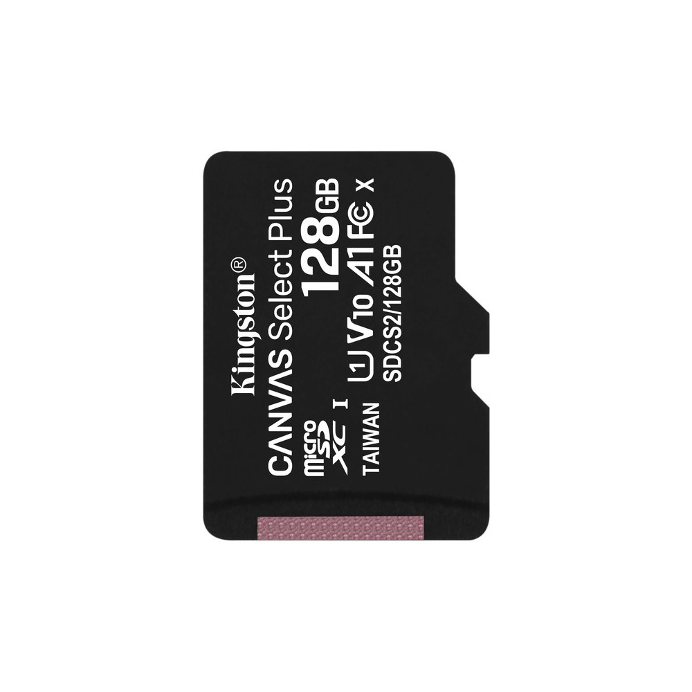 Карта пам'яті Kingston microSDXC 128GB Canvas Select Plus Class 10 UHS-I U1 V10 A1 (SDCS2/128GBSP), фото 1