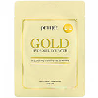 Гидрогелевые патчи для глаз с золотым комплексом Petitfee Gold Hydrogel Eye Patch, 1Pair